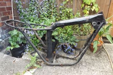 Triumph T140V frame 1976