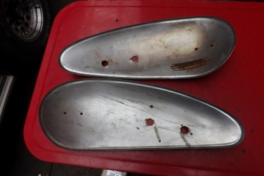 AJS Matchless petrol tank panels