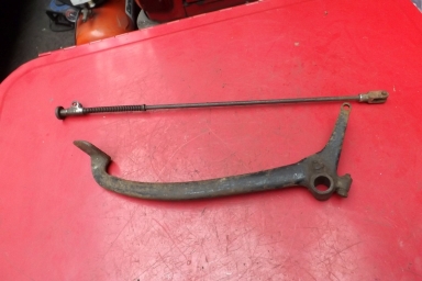 AJS Matchless rear brake pedal and rod