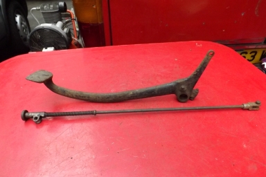 AJS Matchless rear brake pedal and rod
