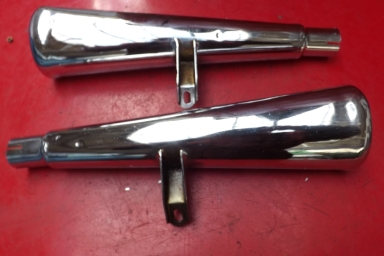 Matchless megaphone silencers