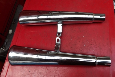 Matchless megaphone silencers