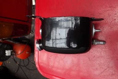 Velocette MSS Oiltank