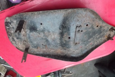 Triumph Tiger Cub plunger seat base