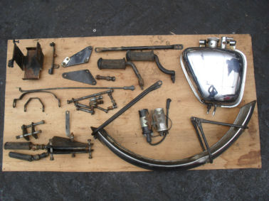 Triumph T100R parts