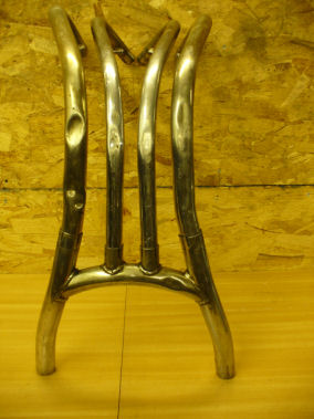 triumph t160 exhaust system