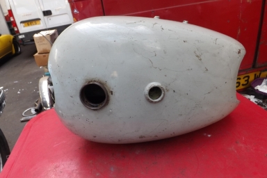 BSA WD B40 petrol tank