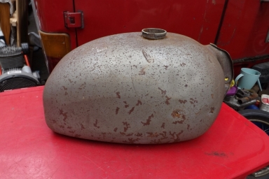 Royal Enfield crusader petrol tank