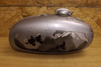 Triumph TR5T Adventurer alloy petrol tank