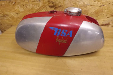 BSA B50 MX alloy petrol tank
