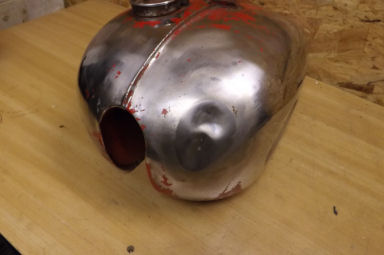 BSA A65 Export petrol tank