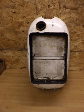 Norton Commando Interpol petrol tank
