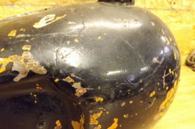 Triumph 3ta petrol tank