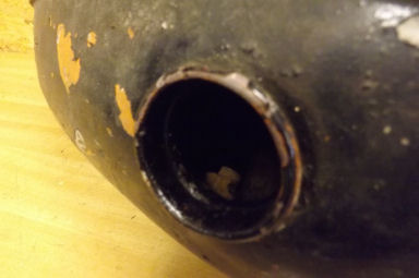 Triumph 3ta petrol tank