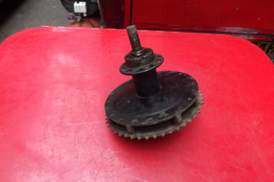 Triumph tiger cub rear hub #2