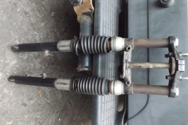 Triumph Tiger Cub sports late heavyweight forks