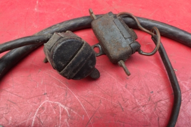 Triumph Tiger Cub wiring harness and original switches and coil etc