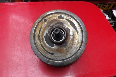 BSA B40 trials rear hub