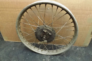 BSA Bantam plunger front wheel