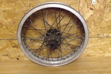 Harley Davidson early front wheel