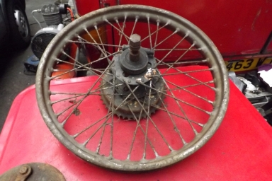 Norton 16H ES2 Rigid rear wheel