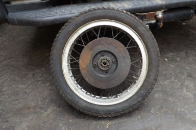 Rickman sidecar racing front wheel