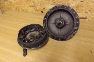Royal Enfield early front hub