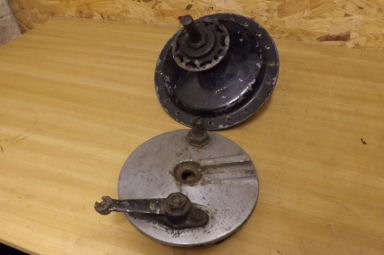 Royal Enfield early front hub