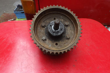 BSA B40 incomplete hub