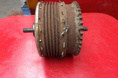 BSA B40 incomplete hub